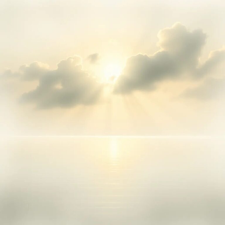 Image de condoléances : paysage paisible