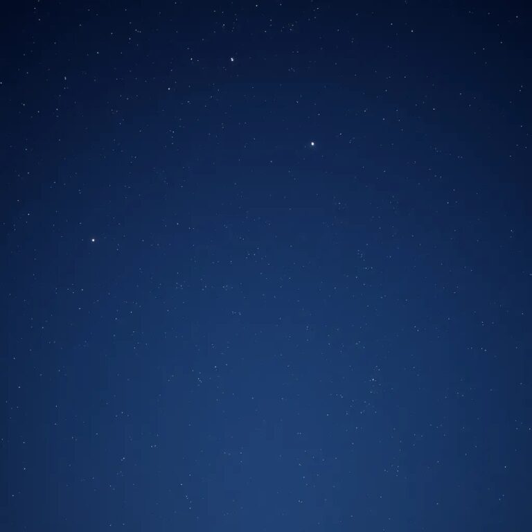 Un ciel étoilé